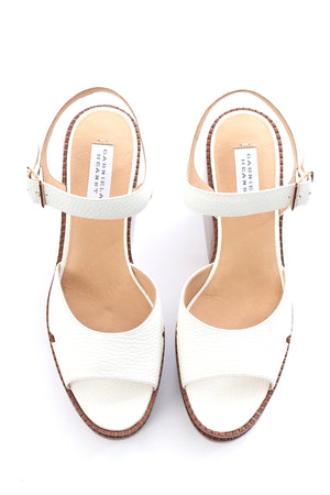 Gabriela Hearst Zuri Platform Leather Sandals - Current Season