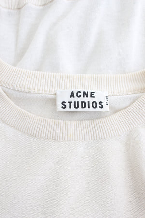 Acne Studios Lia Tulle Cotton Sweater