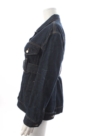 Golden Goose Deluxe Brand Belted Denim Jacket