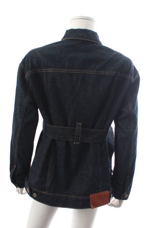 Golden Goose Deluxe Brand Belted Denim Jacket