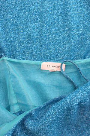 Delpozo Glitter Slip Mini Dress
