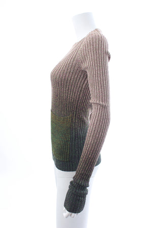 Acne Studios Rasha Ribbed Knit Cotton-Stretch Sweater