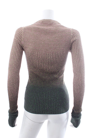 Acne Studios Rasha Ribbed Knit Cotton-Stretch Sweater