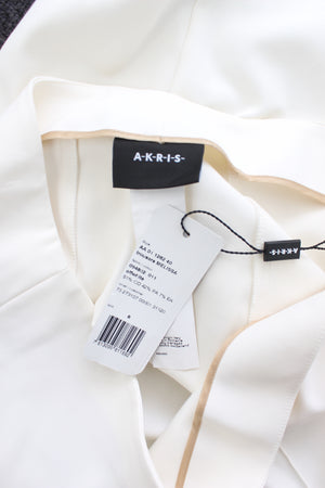 AKRIS Melissa Cotton-Blend Slim Leg Trousers