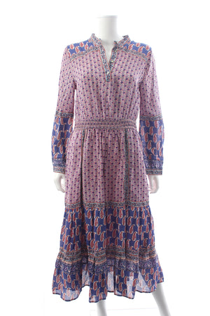 SEA New York Bianca Printed Maxi Dress