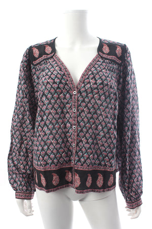 SEA New York Donna Printed Cotton Blouse