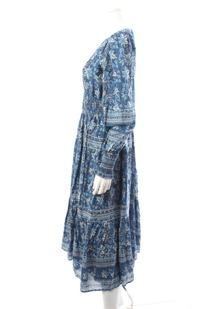 Sézane x SEA New York Blandine Cotton Printed Midi Dress