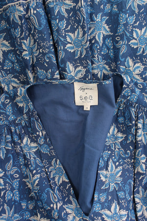 Sézane x SEA New York Blandine Cotton Printed Midi Dress