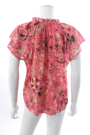 Ulla Johnson Cleo Printed Top