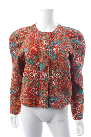 Ulla Johnson Esti Printed Quilted Cotton Jacket