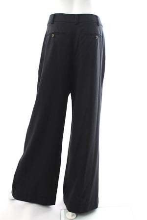 Farm Rio Cotton-Blend Wide-Leg Trousers