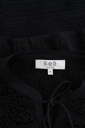 SEA New York Marcella Puff Sleeve Blouse
