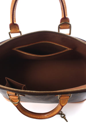 Louis Vuitton Alma Monogram Canvas and Leather Tote Bag