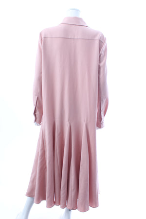 Emilia Wickstead Marione Wool Pleated Dress