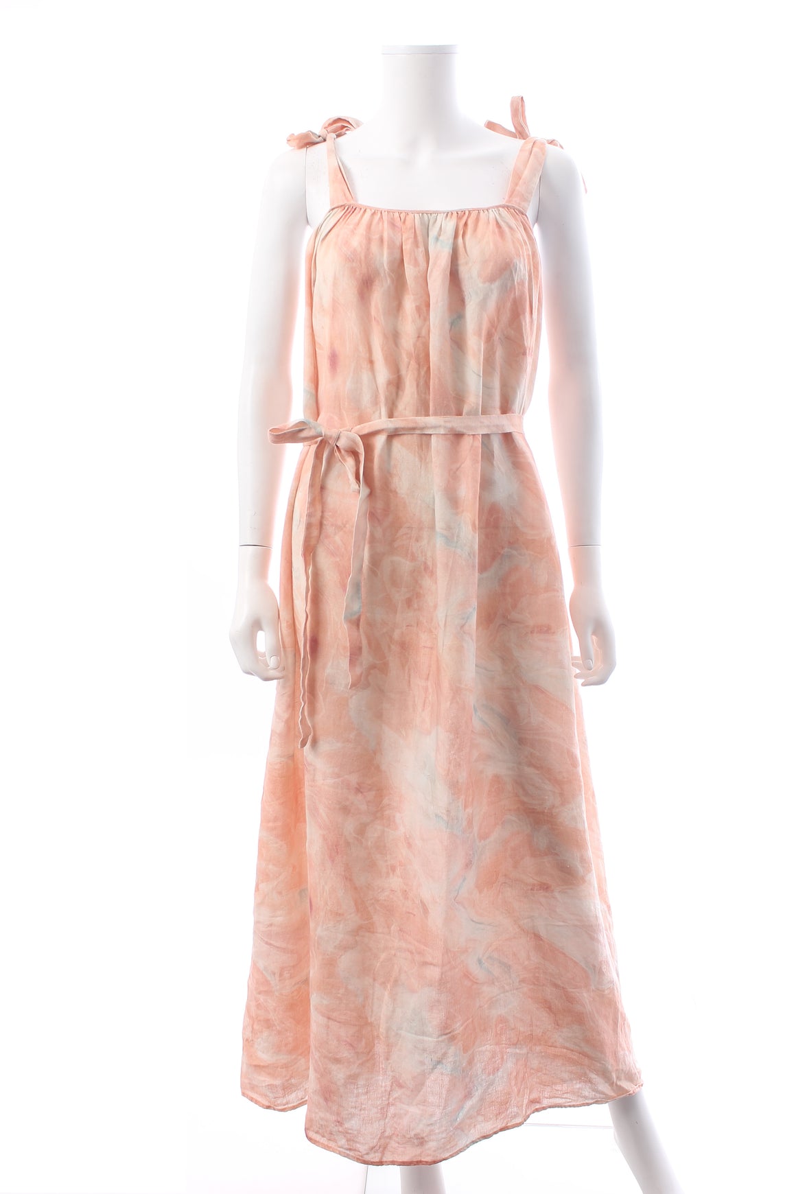 Marysia Printed Linen Maxi Dress