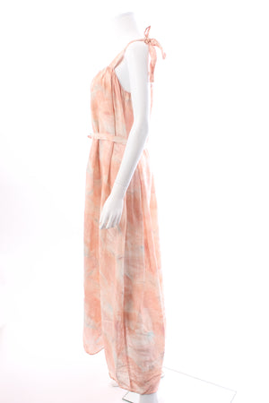 Marysia Printed Linen Maxi Dress
