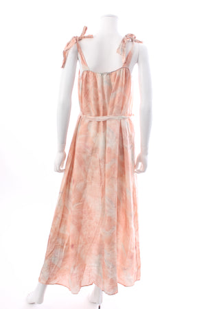 Marysia Printed Linen Maxi Dress