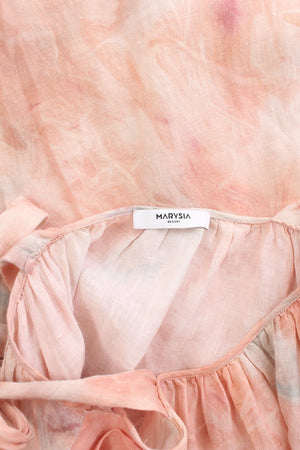 Marysia Printed Linen Maxi Dress