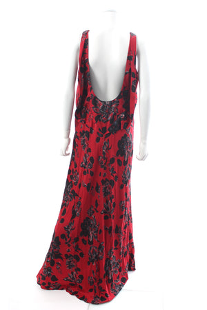 Emilia Wickstead Nefeli Floral Printed Gown