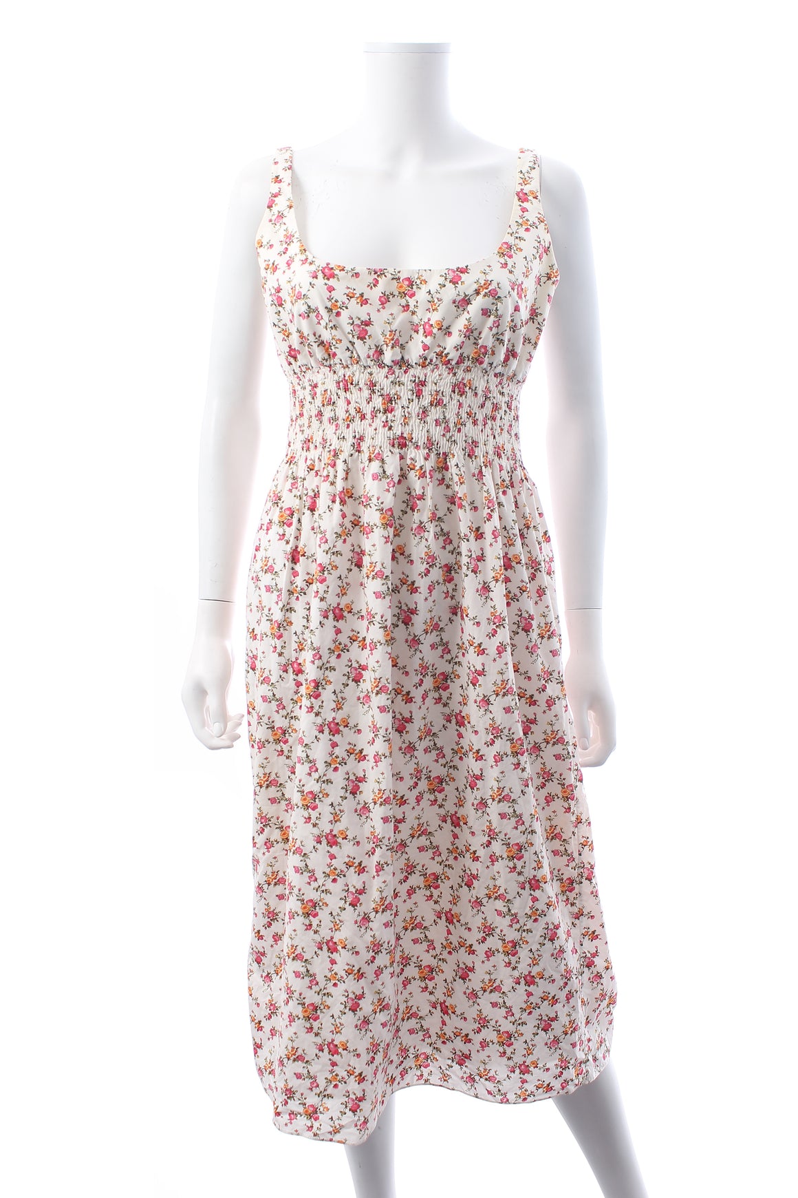 Emilia Wickstead Giovanna Floral Printed Cotton Midi Dress