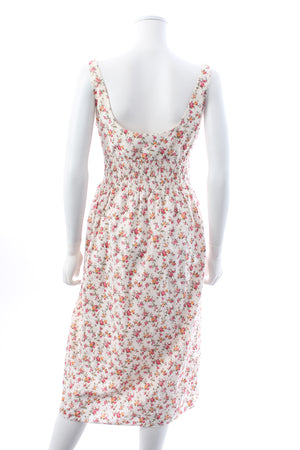 Emilia Wickstead Giovanna Floral Printed Cotton Midi Dress