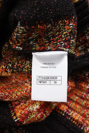 Chanel Wool-Blend Embellished Patchwork Knitted Cardigan
