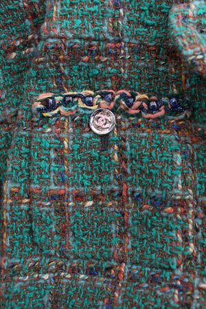 Chanel Check Tweed Wool-Blend Flared Trousers - Métiers d'Art Pre-Fall 2023 Collection