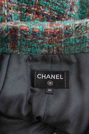 Chanel Check Tweed Wool-Blend Flared Trousers - Métiers d'Art Pre-Fall 2023 Collection