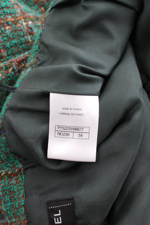 Chanel Check Tweed Wool-Blend Flared Trousers - Métiers d'Art Pre-Fall 2023 Collection