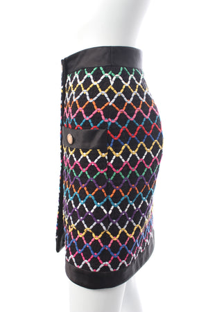 Chanel Double Breasted Tweed Mini Skirt - Spring 2022 Collection