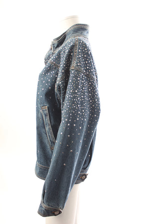 Alessandra Rich Embellished Denim Jacket
