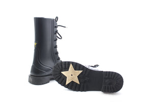 Dior Diorcamp Lace Up Rubber Ankle Boots