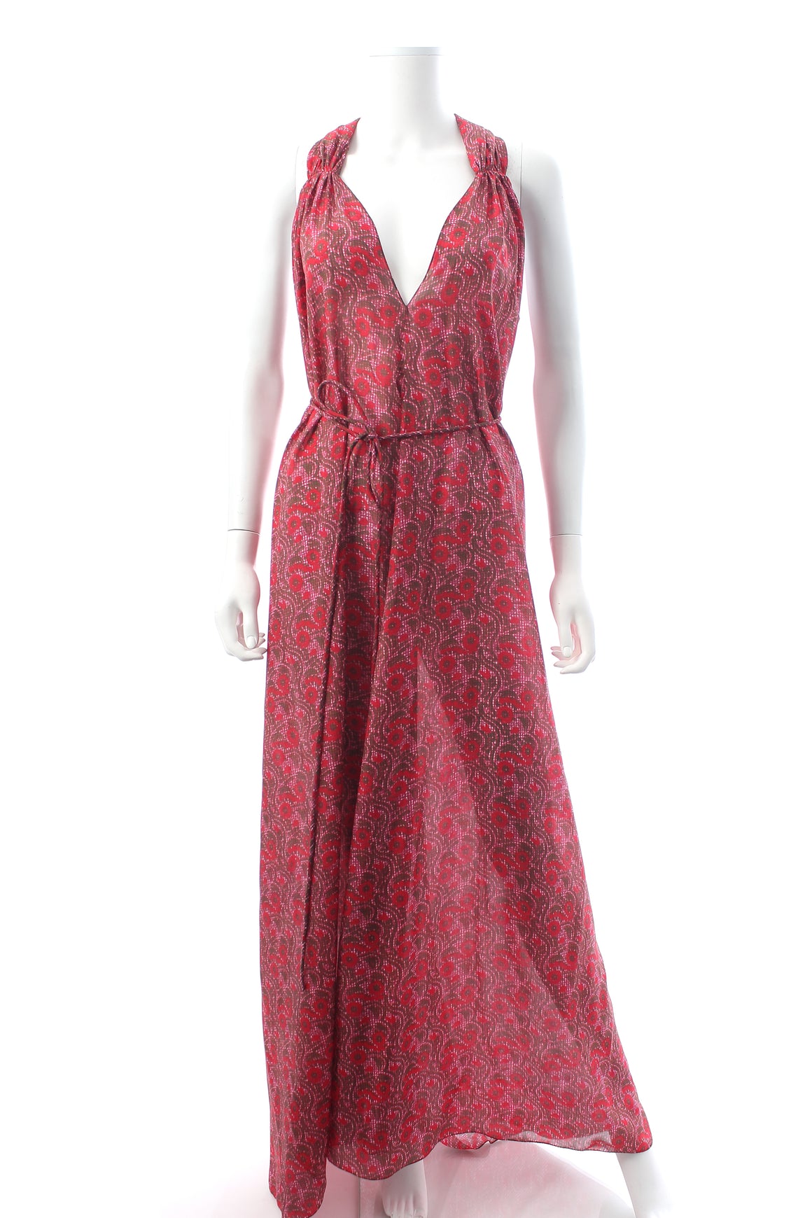 Wiggy Kit The Bay Floral Printed Silk Dress