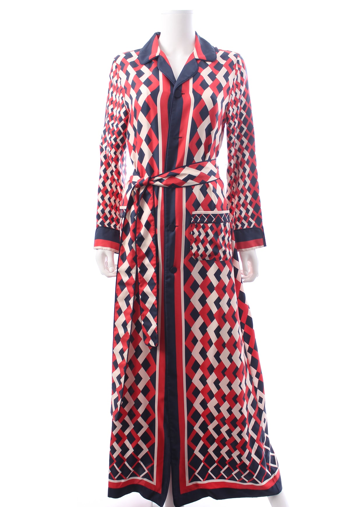 F.R.S. For Restless Sleepers Lelantos Silk Printed Maxi Dress