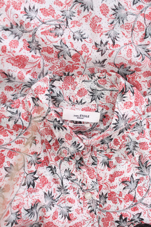 Isabel Marant Etoile Eliane Printed Cotton Midi Dress