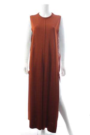 Chloe Sleeveless Layering Knit Maxi Dress