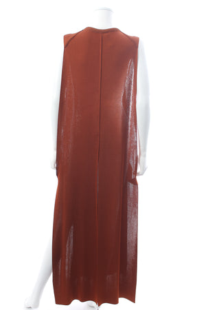 Chloe Sleeveless Layering Knit Maxi Dress