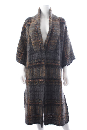 Brunello Cucinelli Mohair and Alpaca-Blend Check Jacket