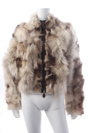 Marni Fox Fur Short Jacket