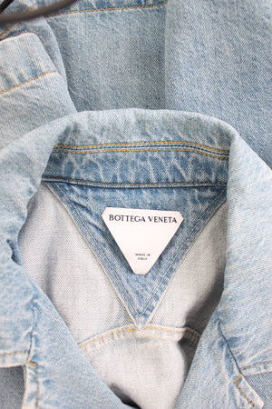 Bottega Veneta Cropped Denim Shirt