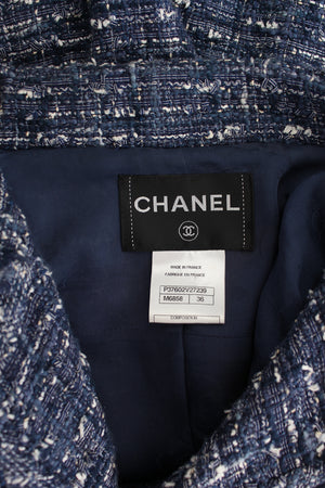 Chanel Cotton-Blend Tweed Jacket