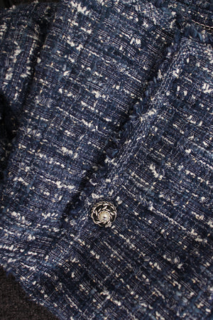 Chanel Cotton-Blend Tweed Jacket