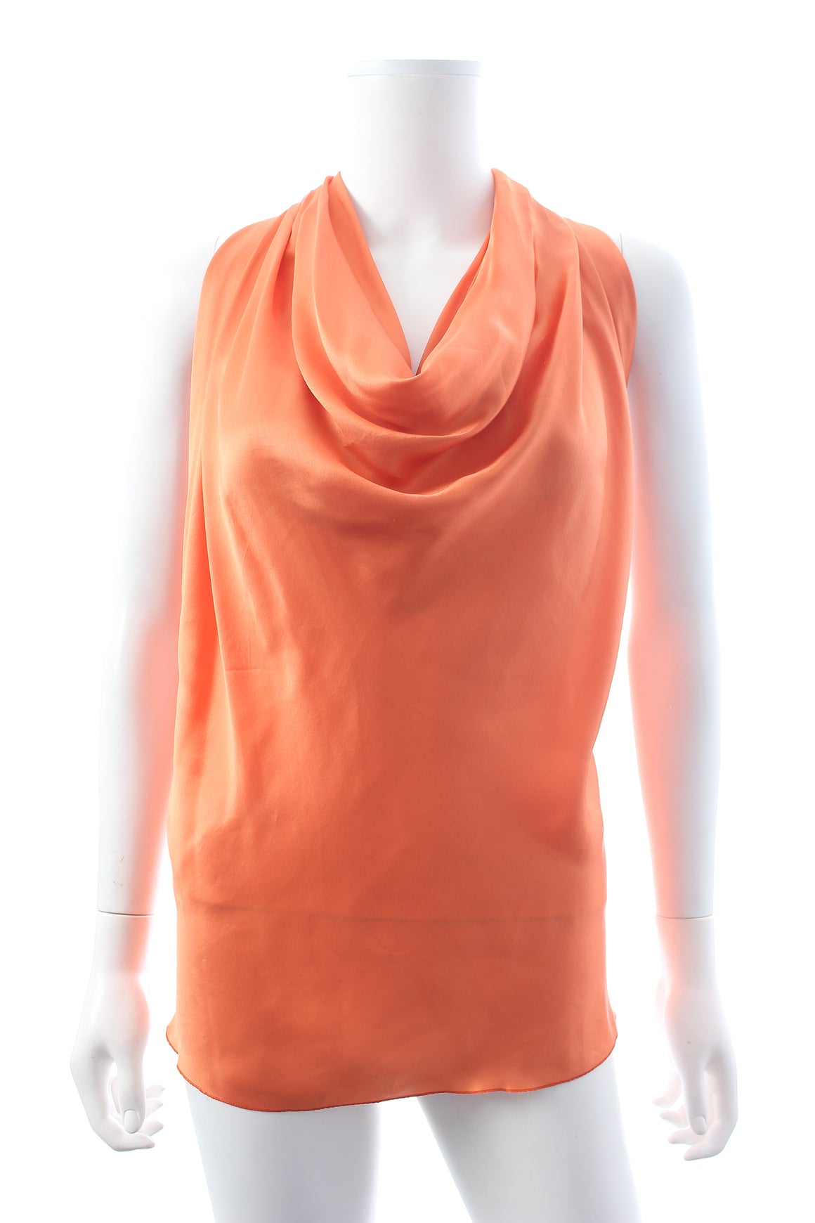 Lanvin Draped Halter Neck Silk Top