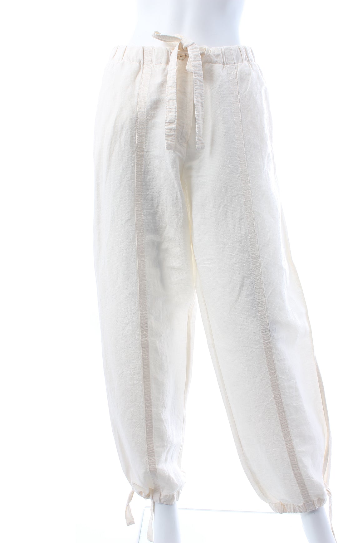 Jil Sander Linen and Cotton-Blend Drawstring Trousers