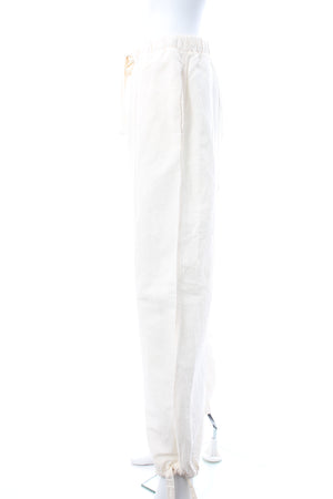 Jil Sander Linen and Cotton-Blend Drawstring Trousers