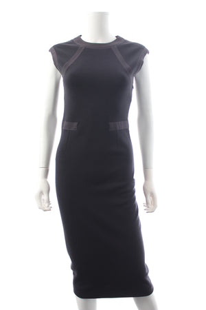 Bottega Veneta Lace Up Wool Dress - Runway Collection