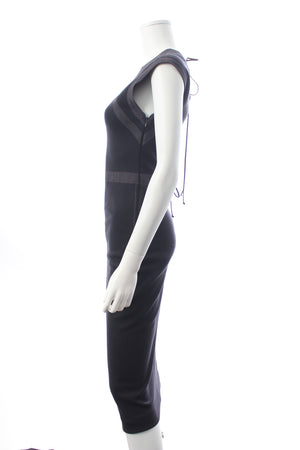 Bottega Veneta Lace Up Wool Dress - Runway Collection