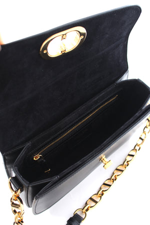Dior 30 Montaigne Avenue Bag in Black Calfskin