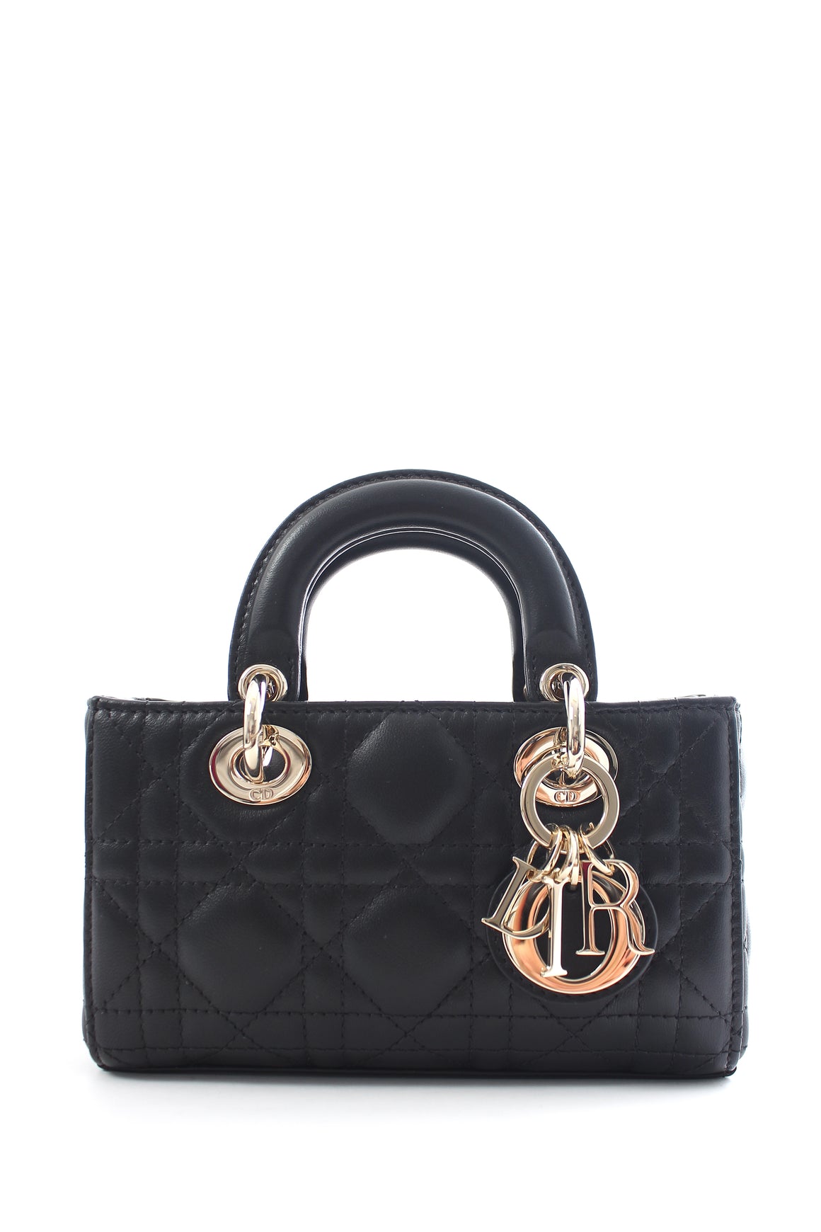 Dior Lady D-Joy Micro Bag in Black Cannage Lambskin