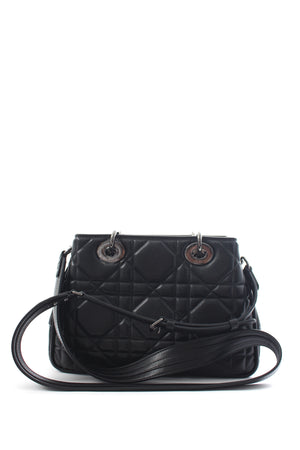 Dior Lady 95.22 Bag in Black Cannage Leather
